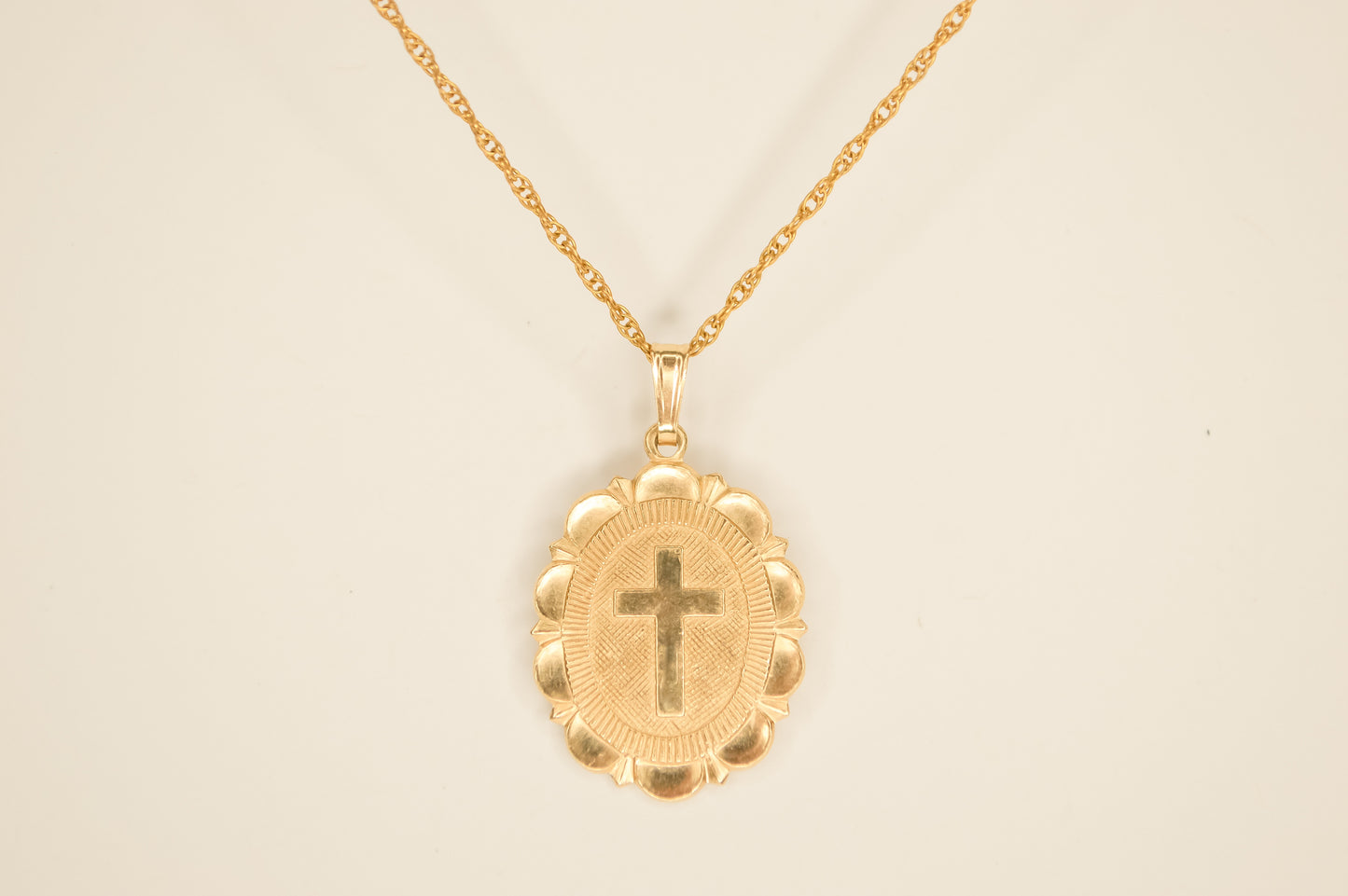 Ornate Cross Necklace