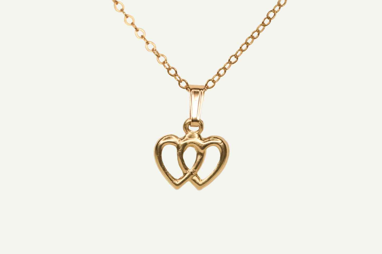 Duet Heart Necklace