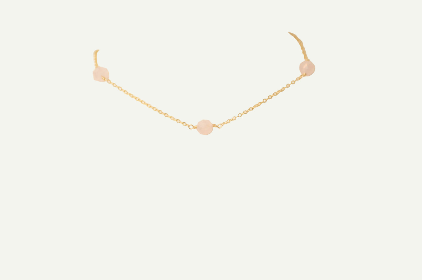 Rose Quartz Connecting Necklace
