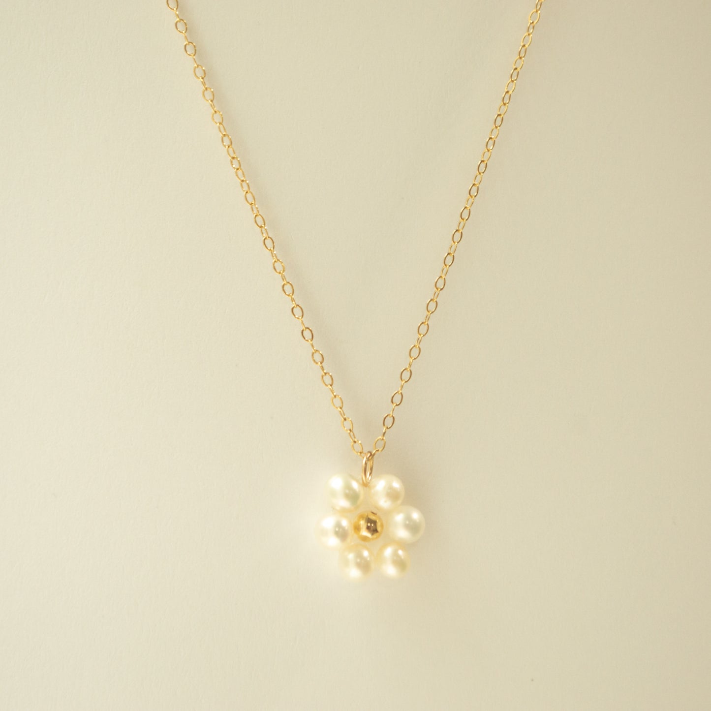 Pearl Petal Necklace