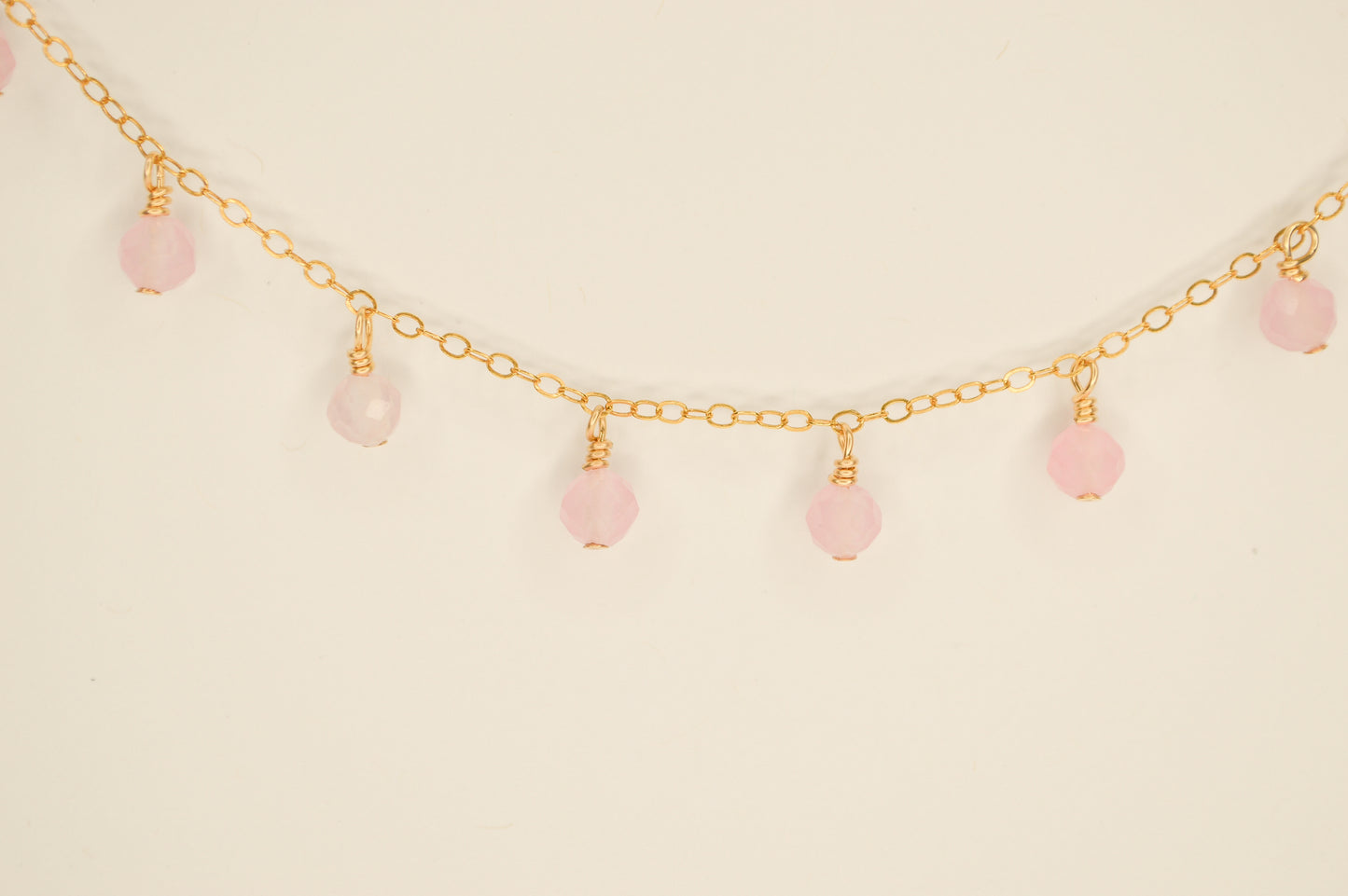Princess Rose Quartz Necklace