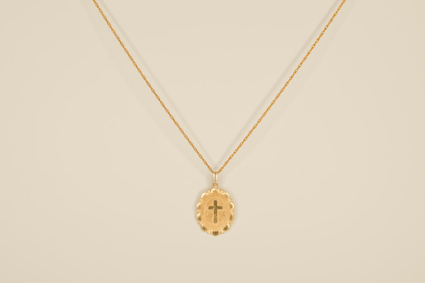 Ornate Cross Necklace
