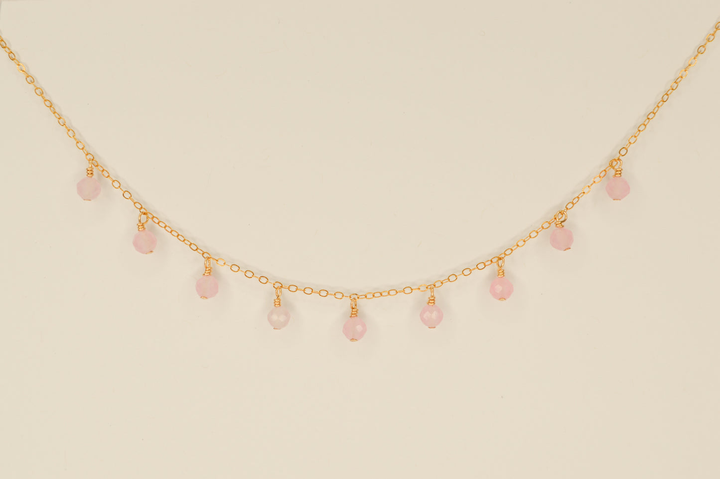 Princess Rose Quartz Necklace