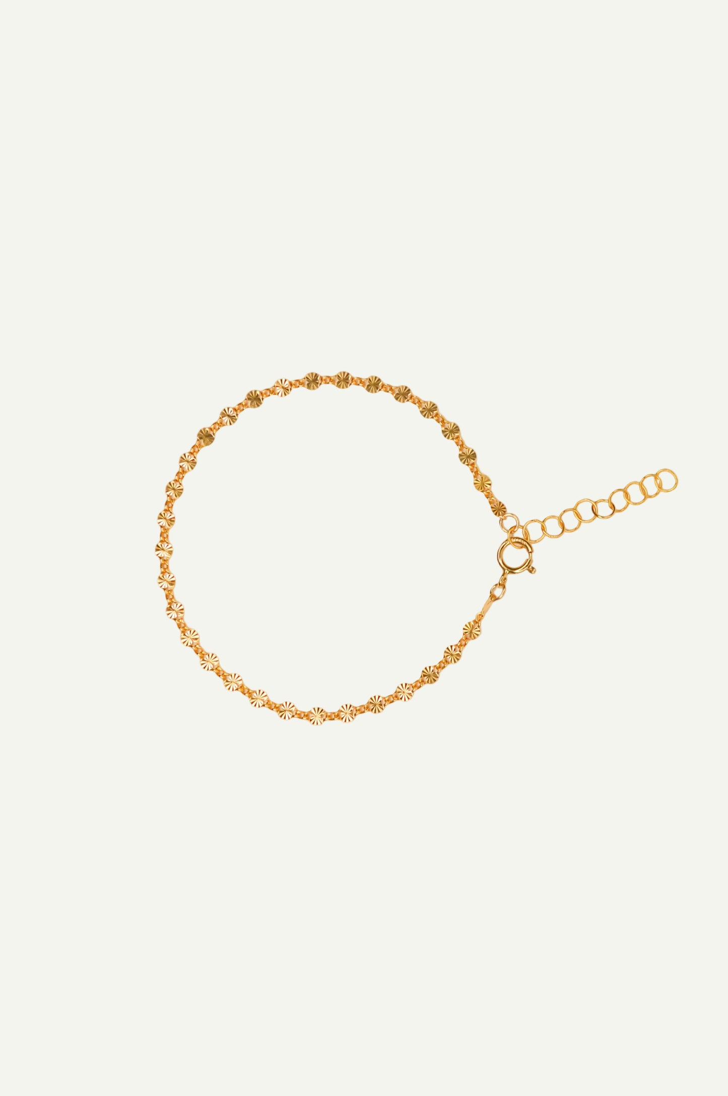 Sunburst Chain Bracelet