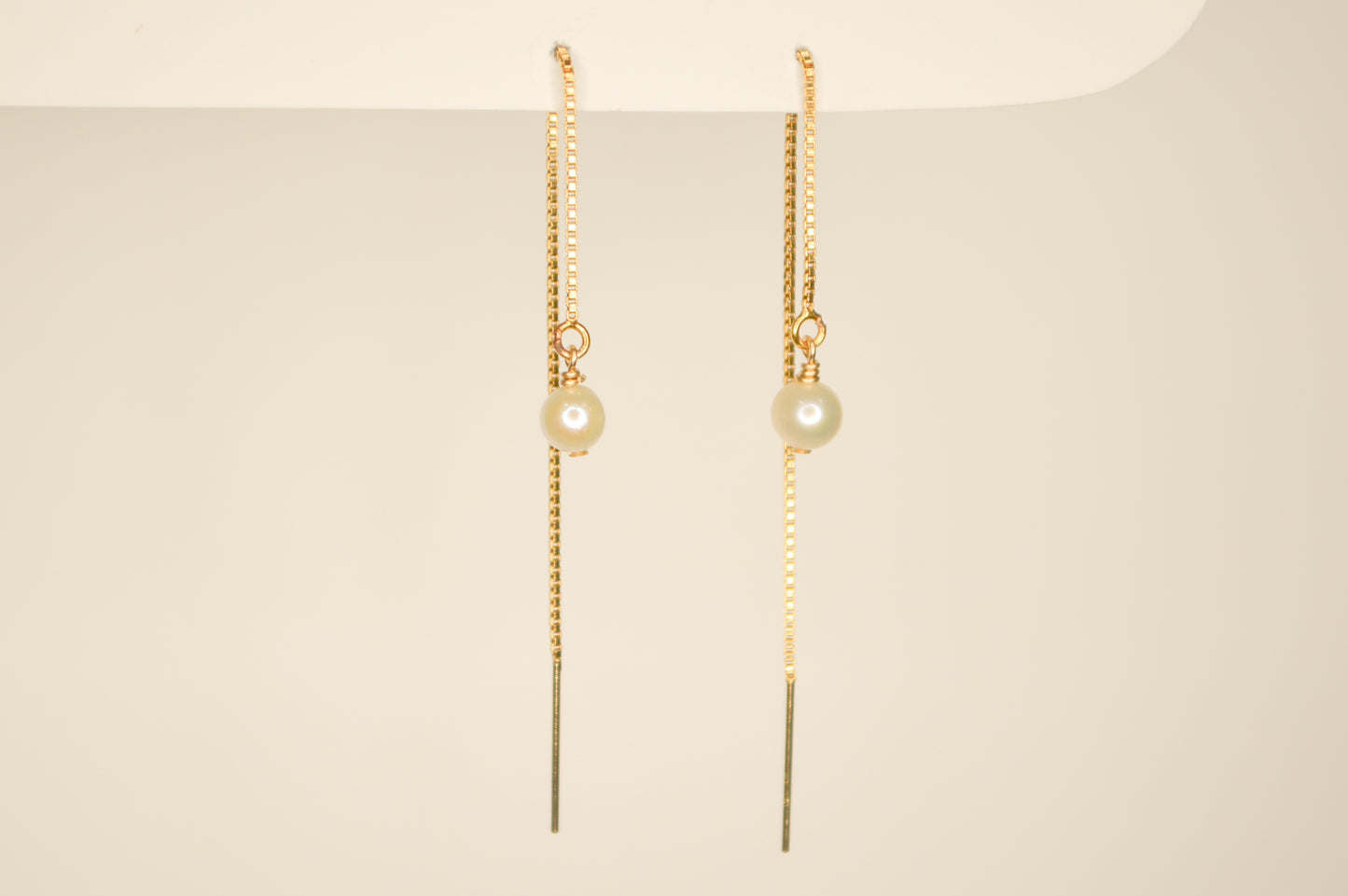 Delicate Pearl Threaders