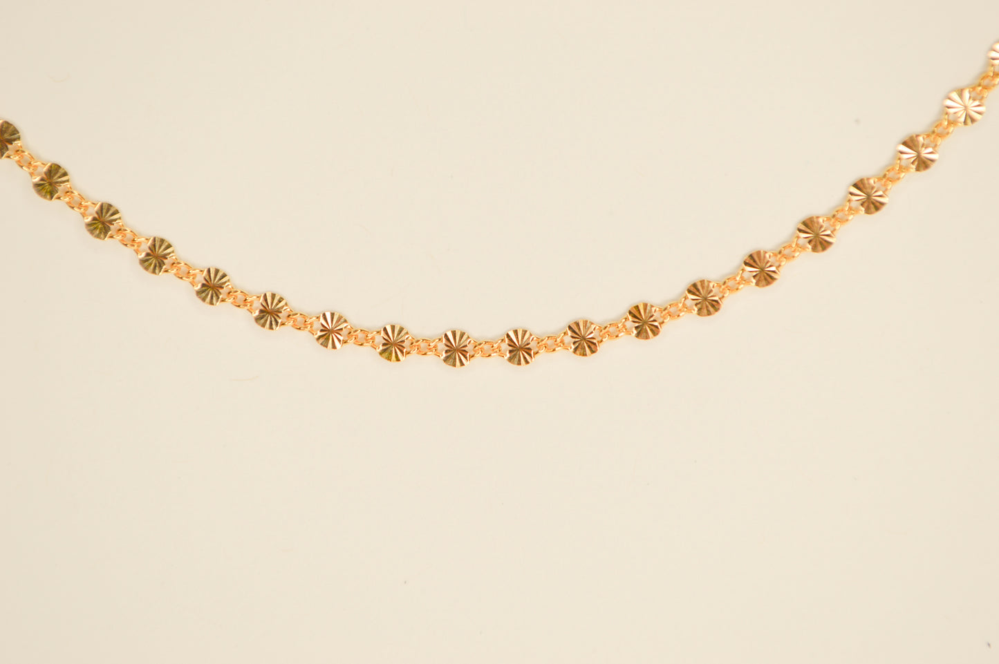 Sunburst Chain Necklace