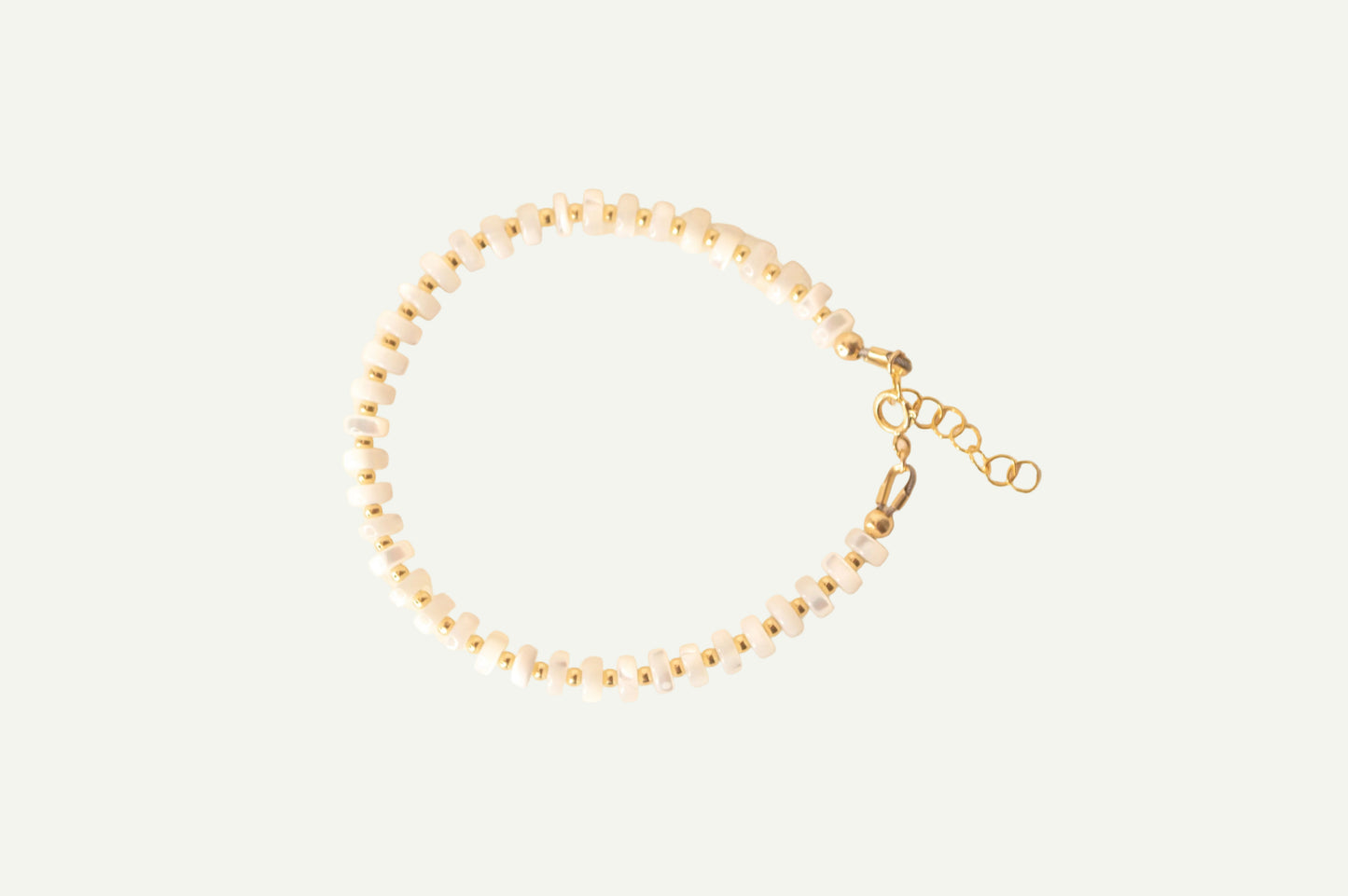 Mother of Pearl Bead Bracelet