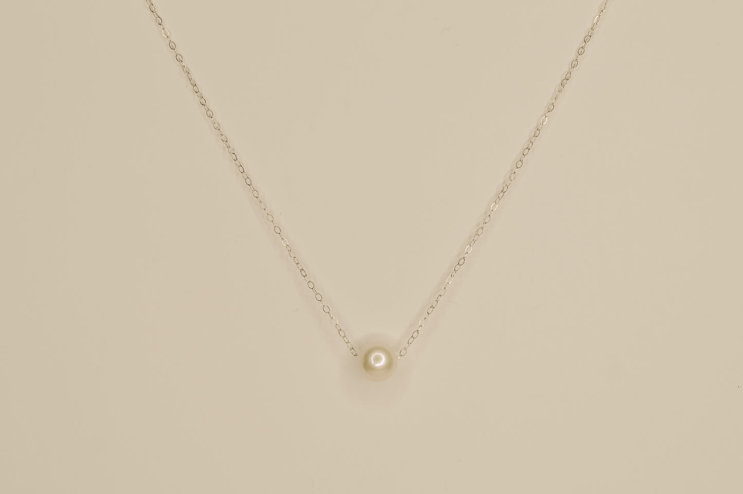 Sliding Pearl Necklace