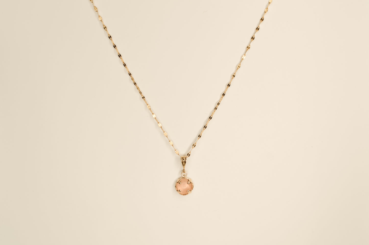 Blush of Gold Necklace
