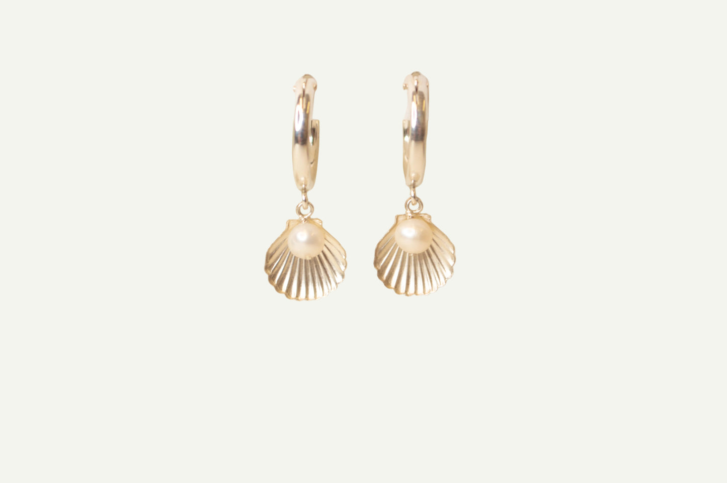 Sea Shell Hoop