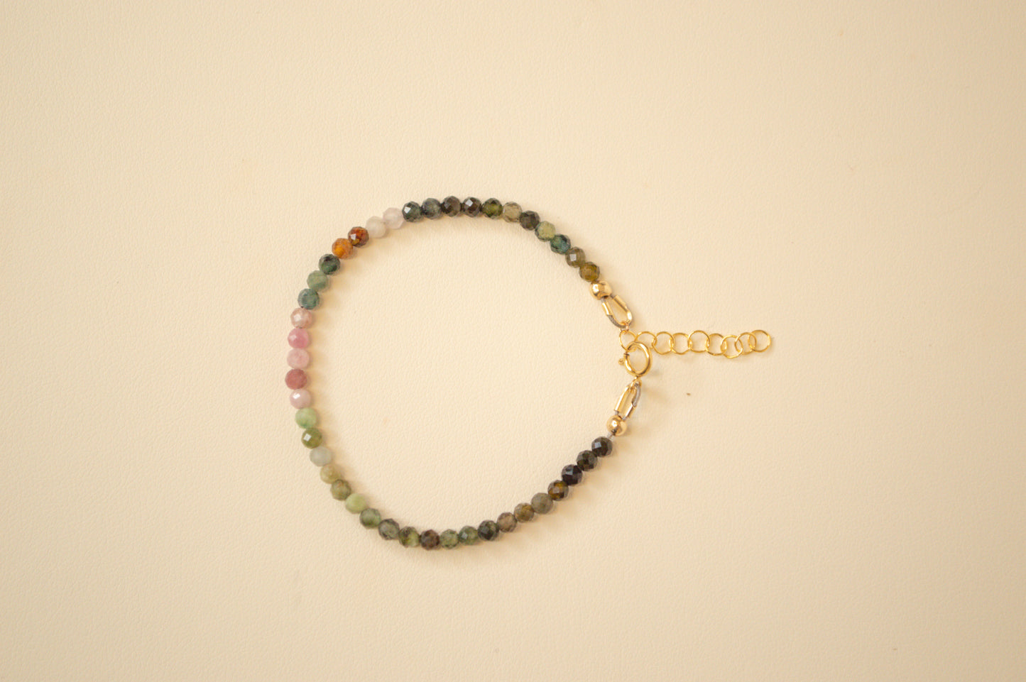 Tourmaline Beaded Bracelet