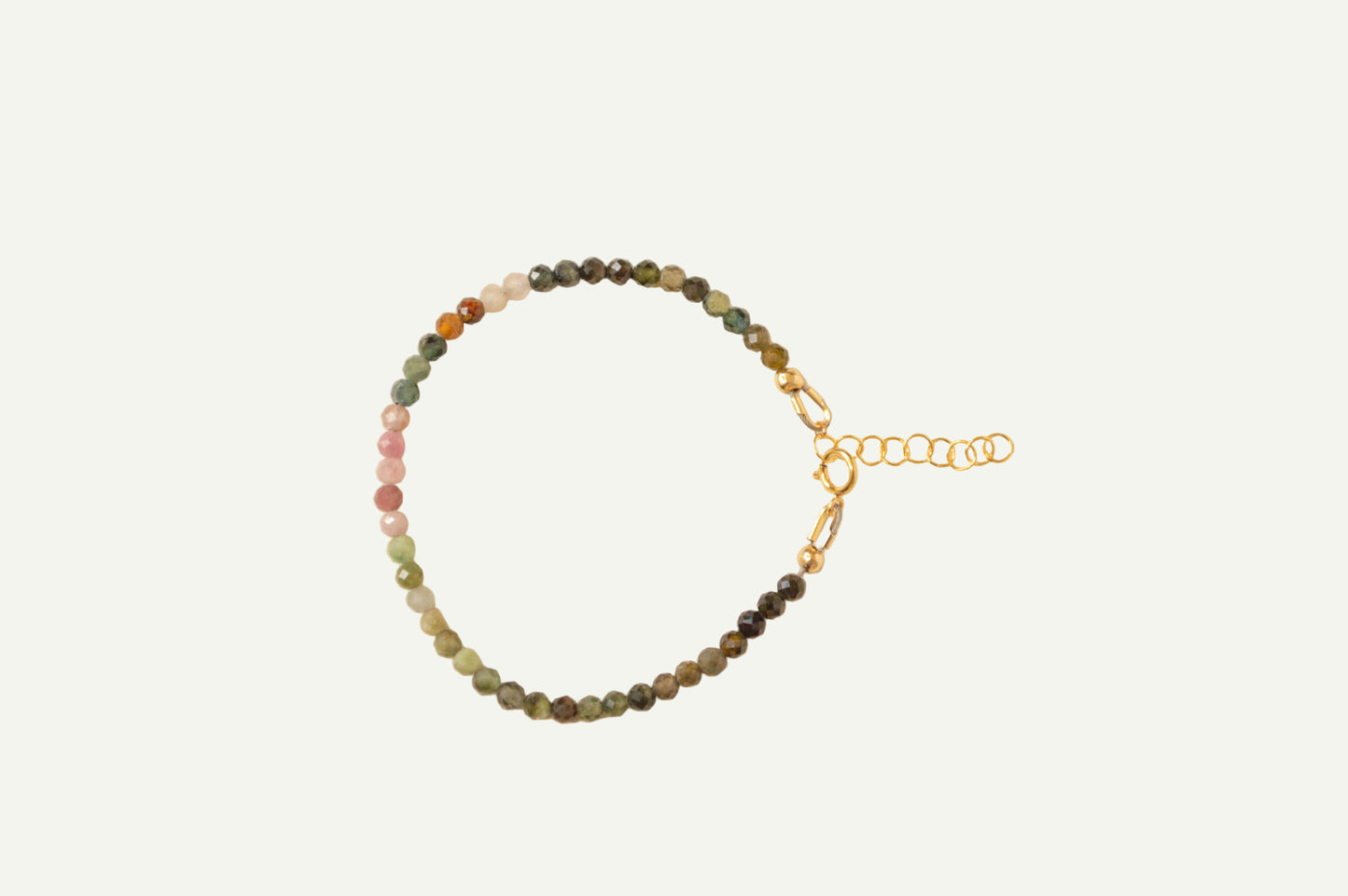 Tourmaline Beaded Bracelet