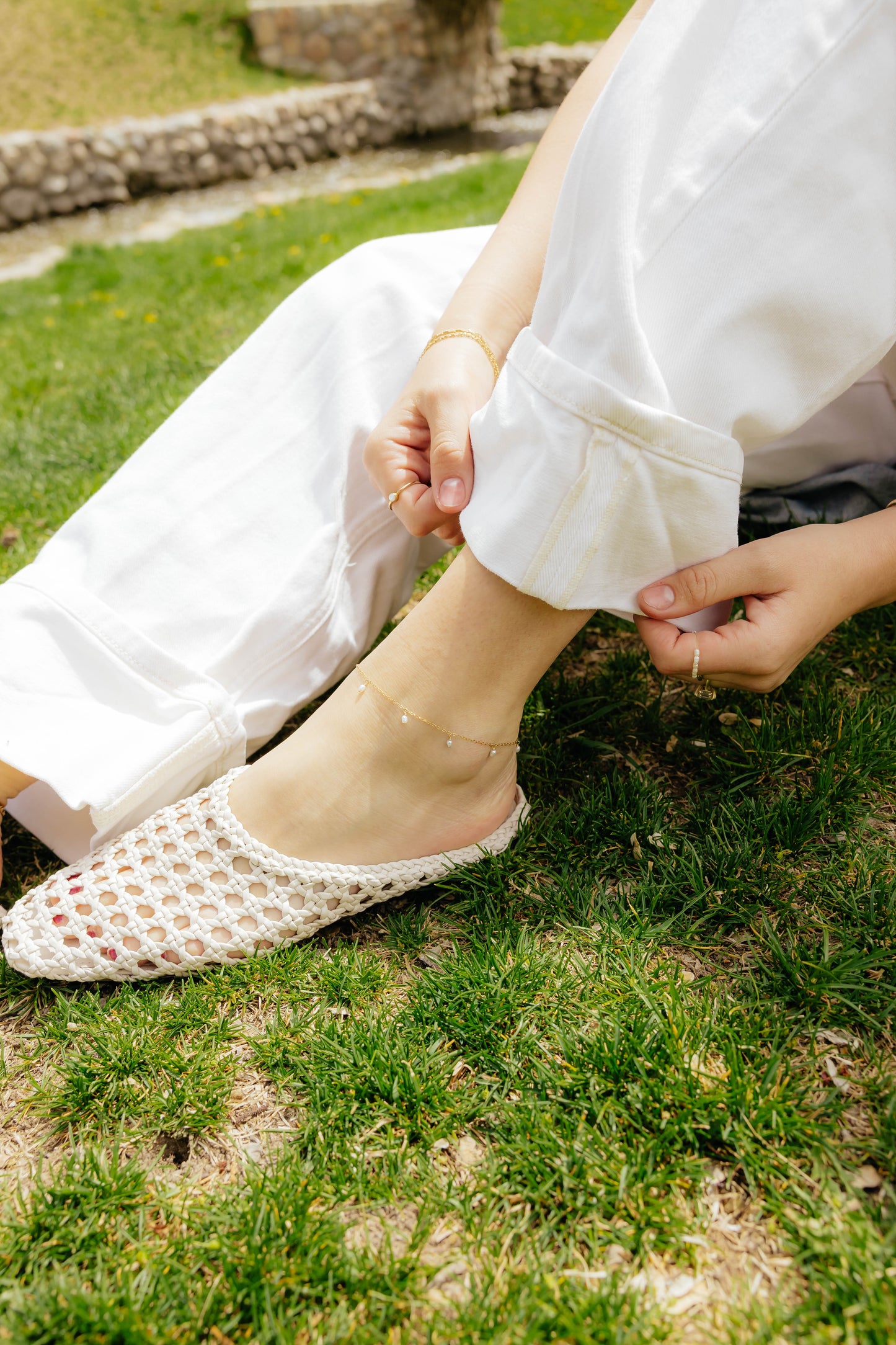 Princess Pearl Anklet