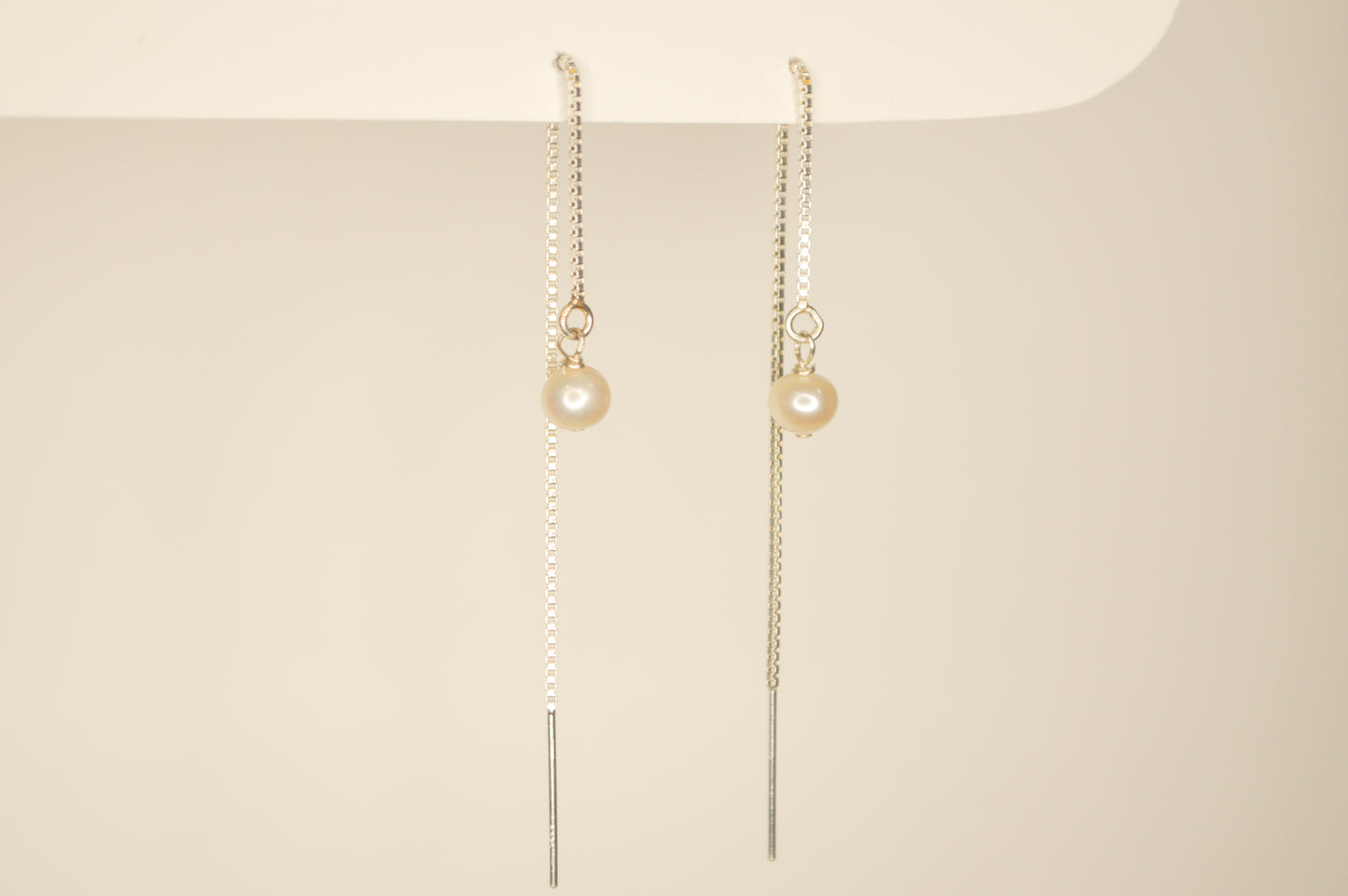 Delicate Pearl Threaders