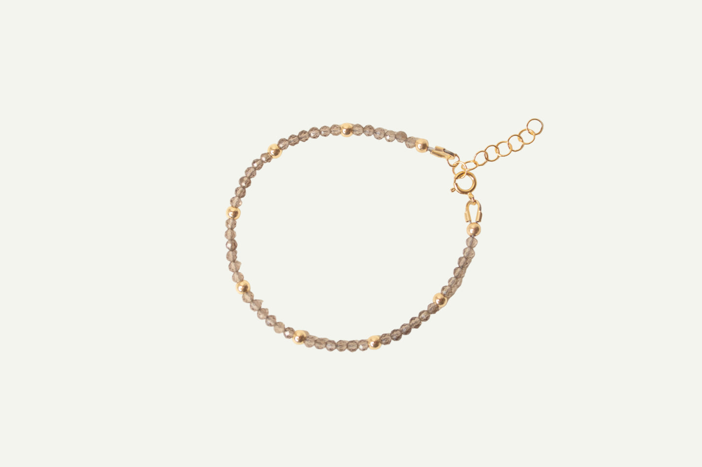 Gray satellite bracelet