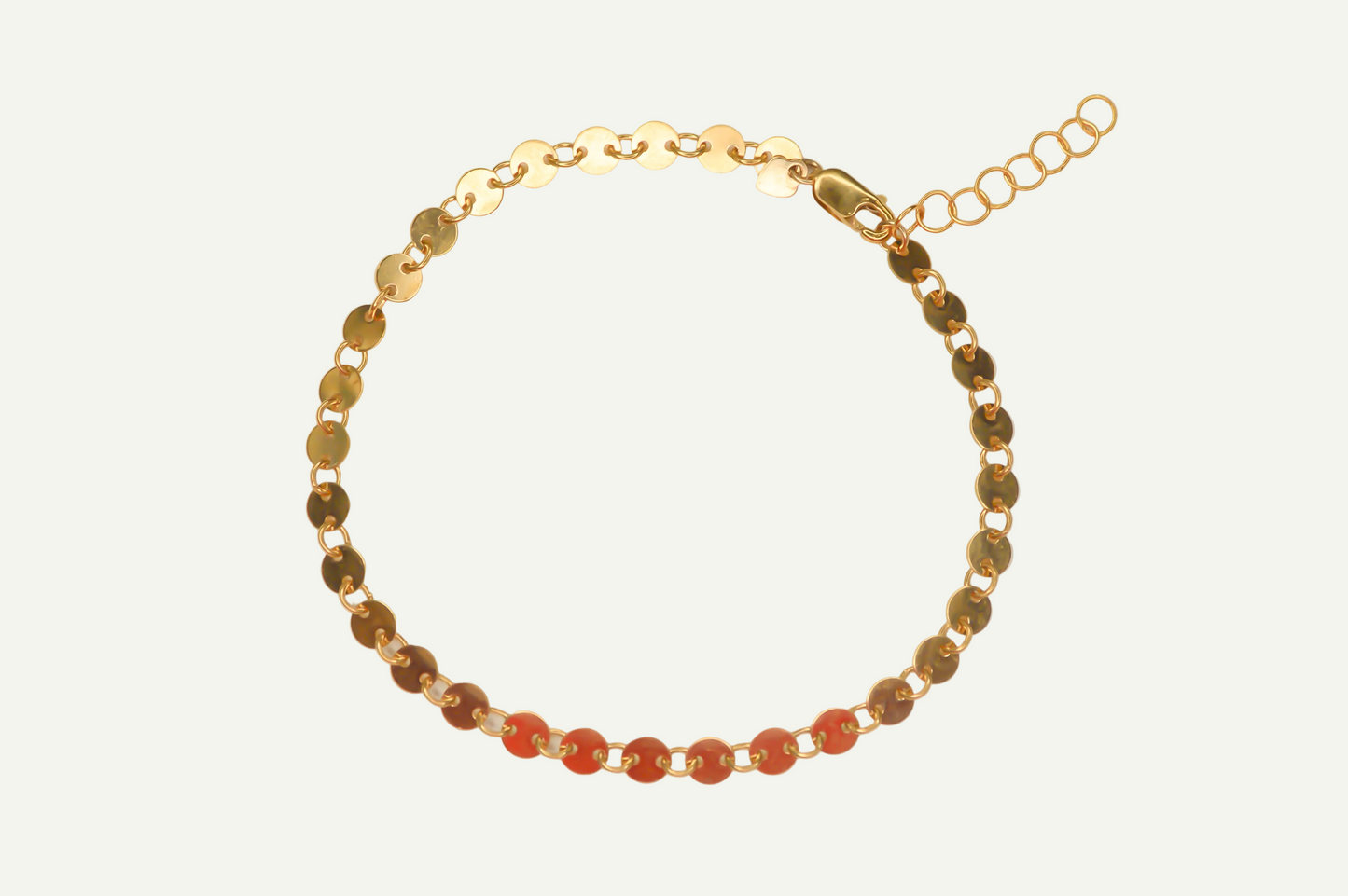 Disco Chain Bracelet