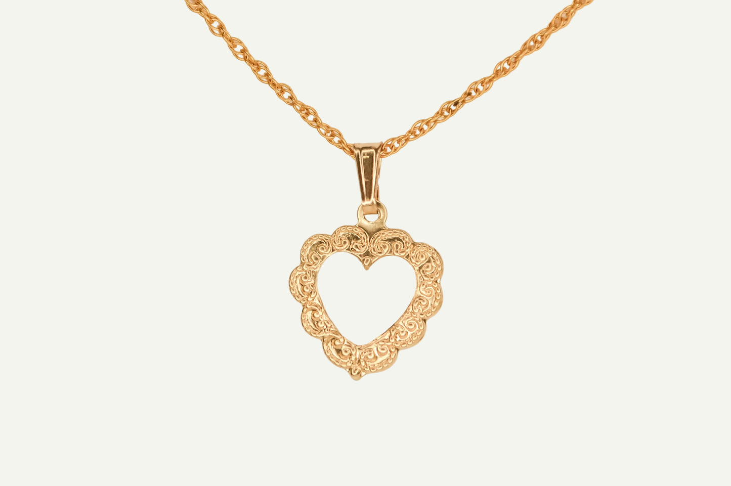 Vintage Heart Necklace