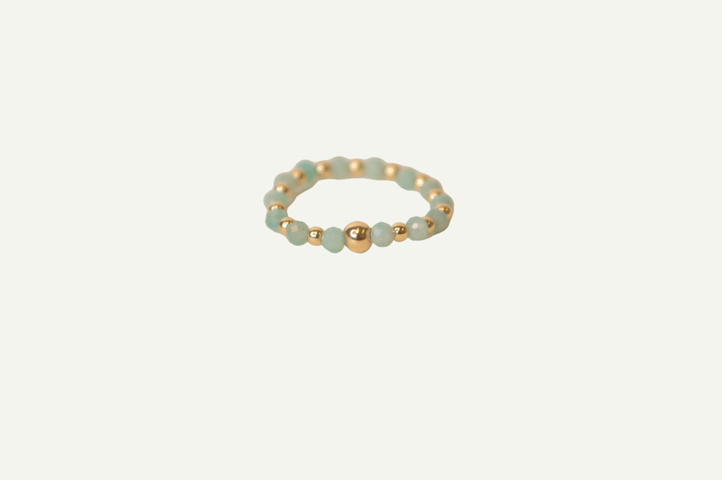 Turquoise Beaded Ring