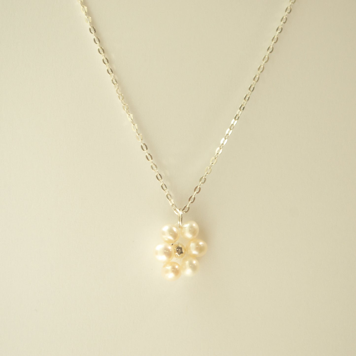 Pearl Petal Necklace