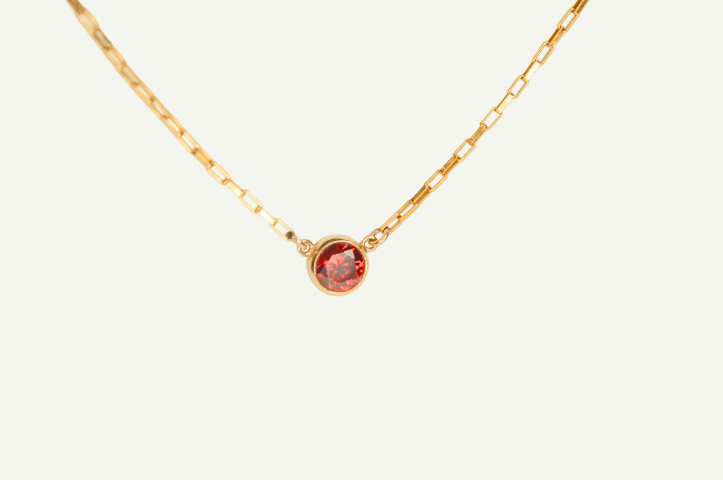 Garnet Glow Necklace