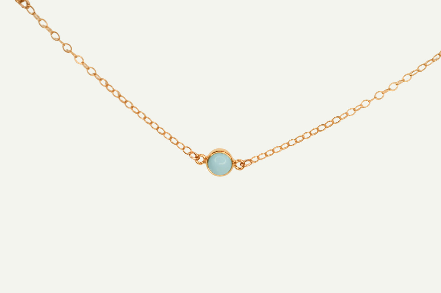 Turquoise Connector Necklace