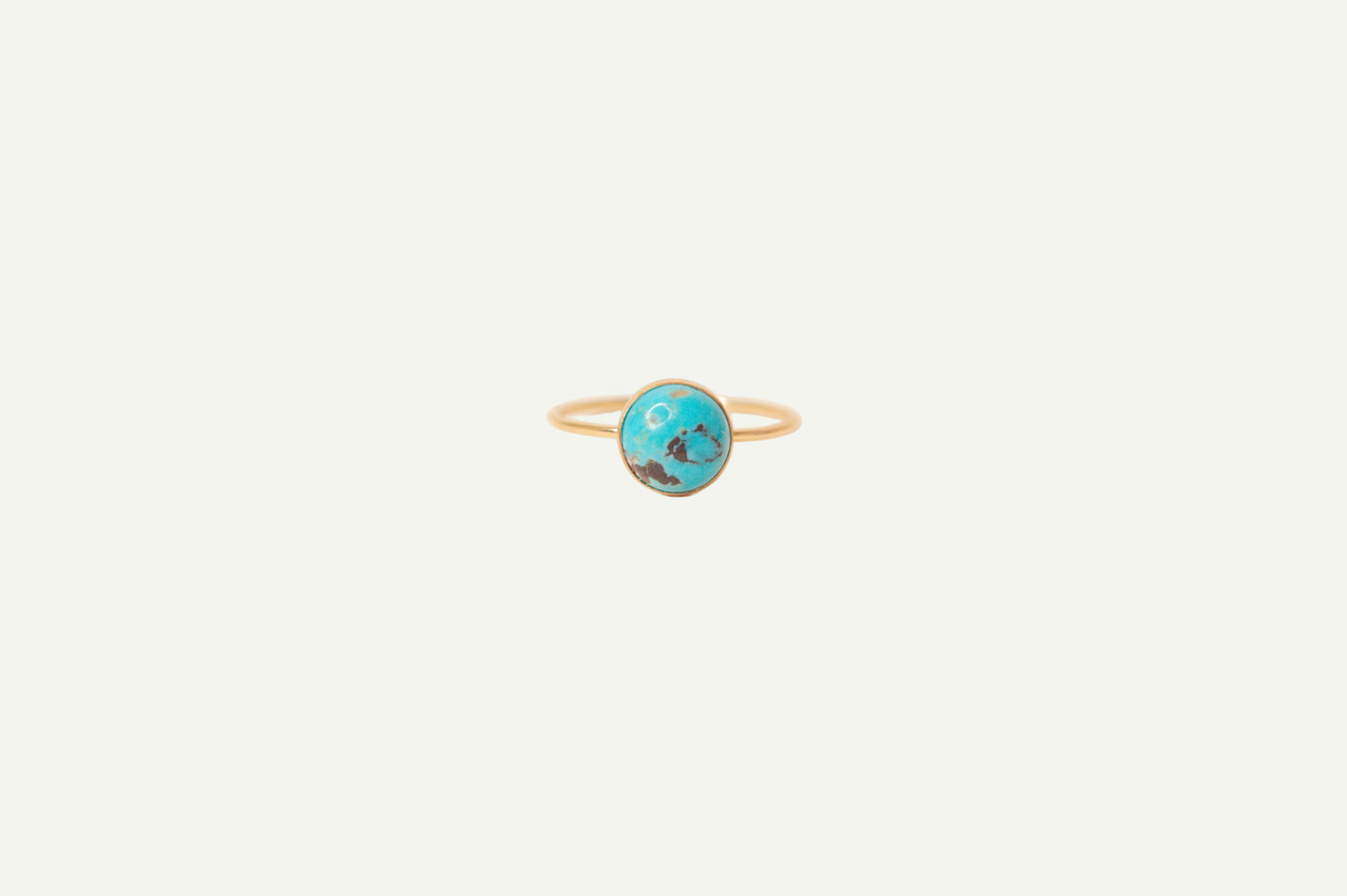 Turquoise Bezel Ring