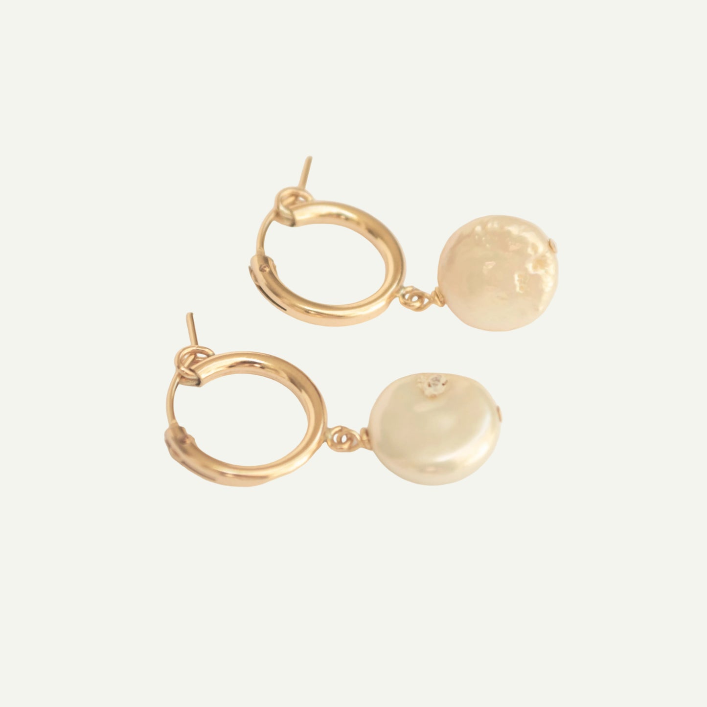 Sand Dollar Hoops
