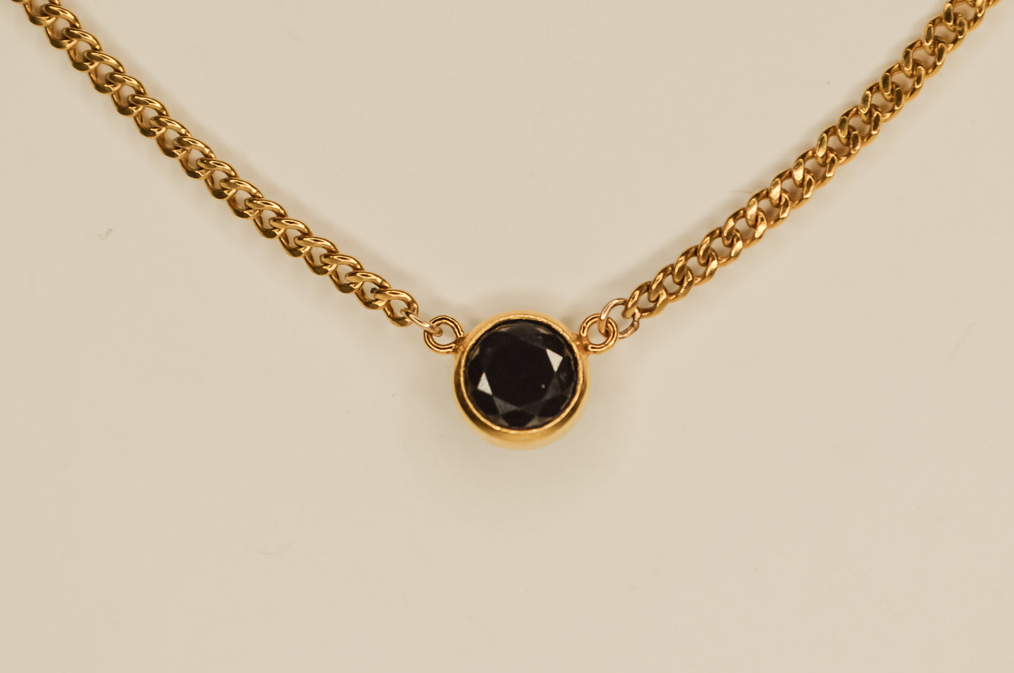 Onyx Connector Necklace
