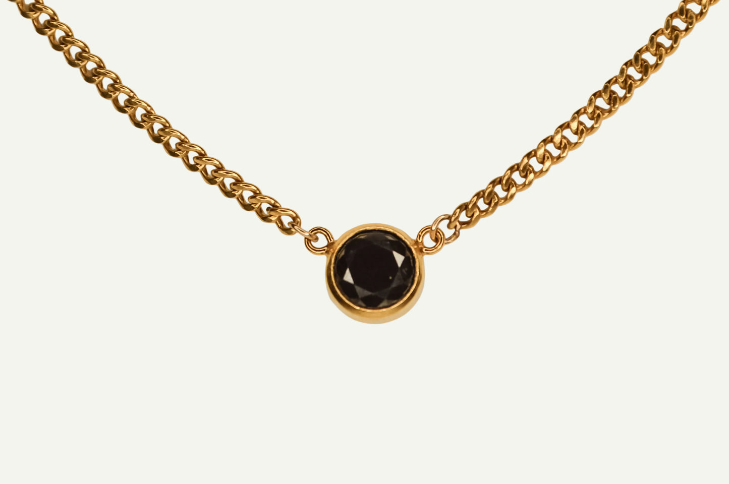 Onyx Connector Necklace
