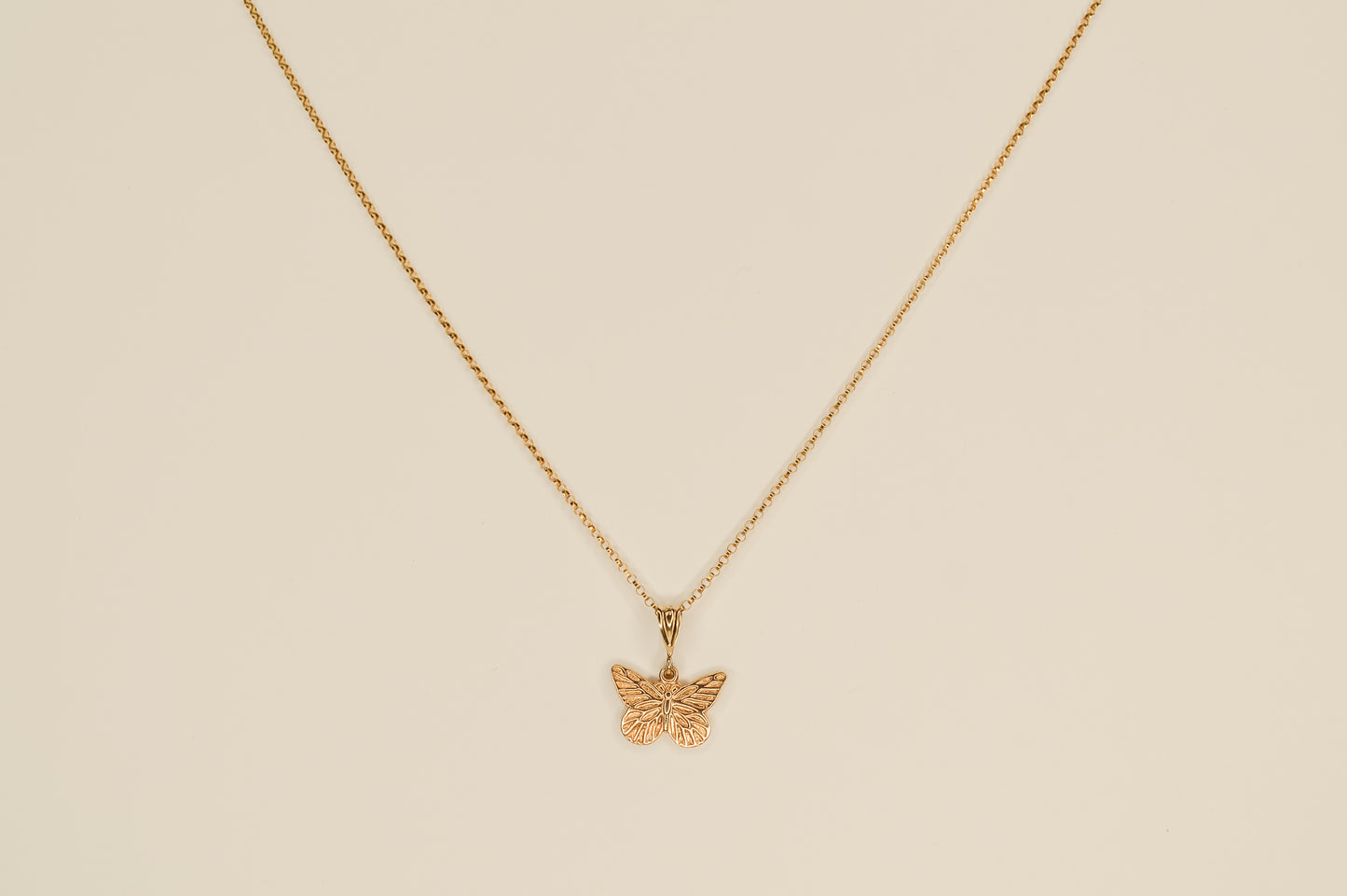 Butterfly Pendant Necklace