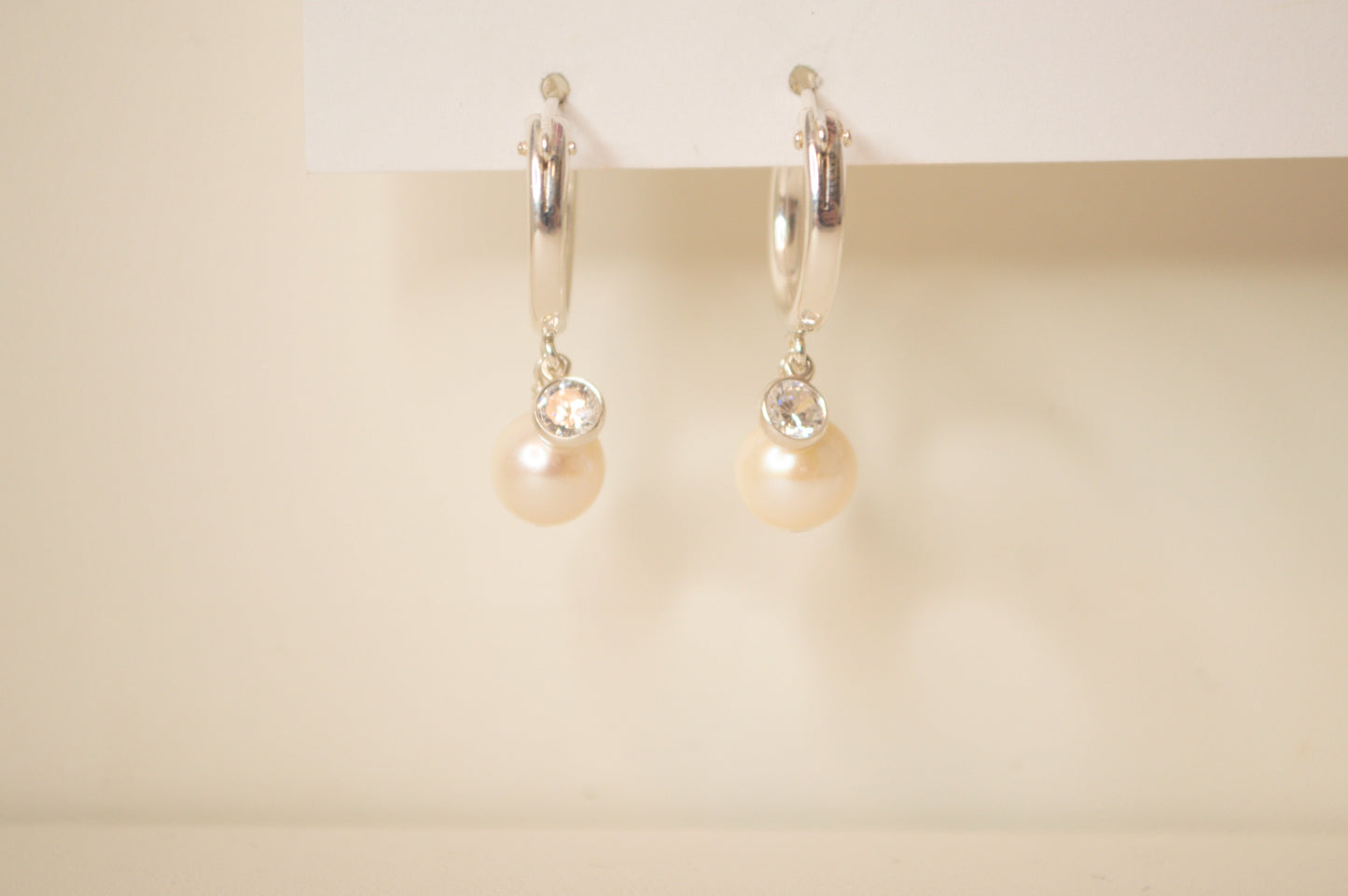 Pearl Radiance Hoops