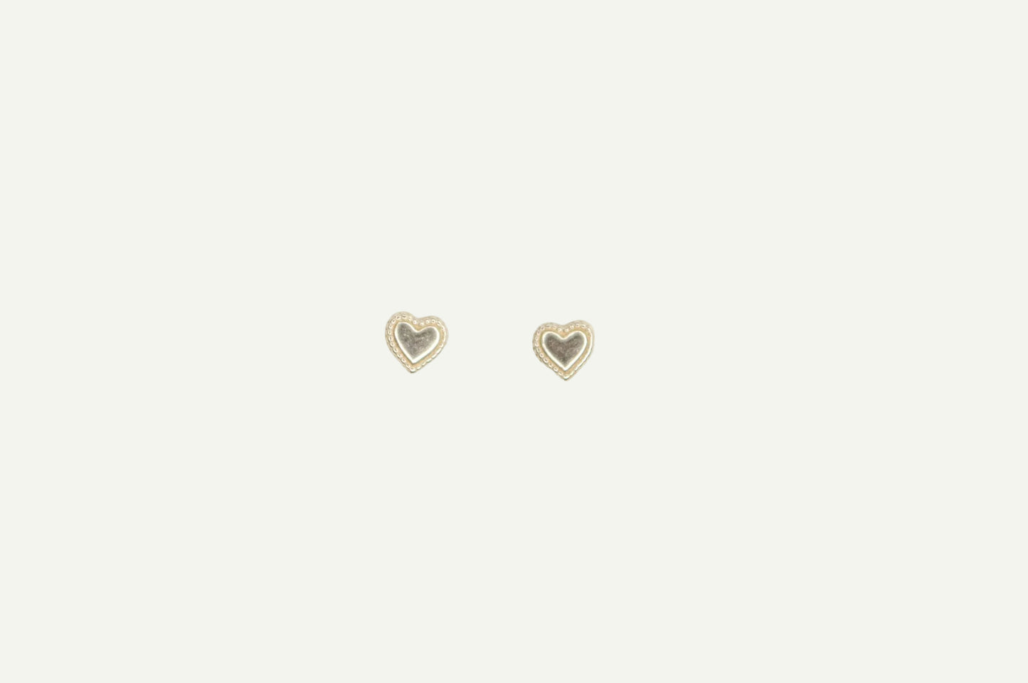 Timeless Heart Studs