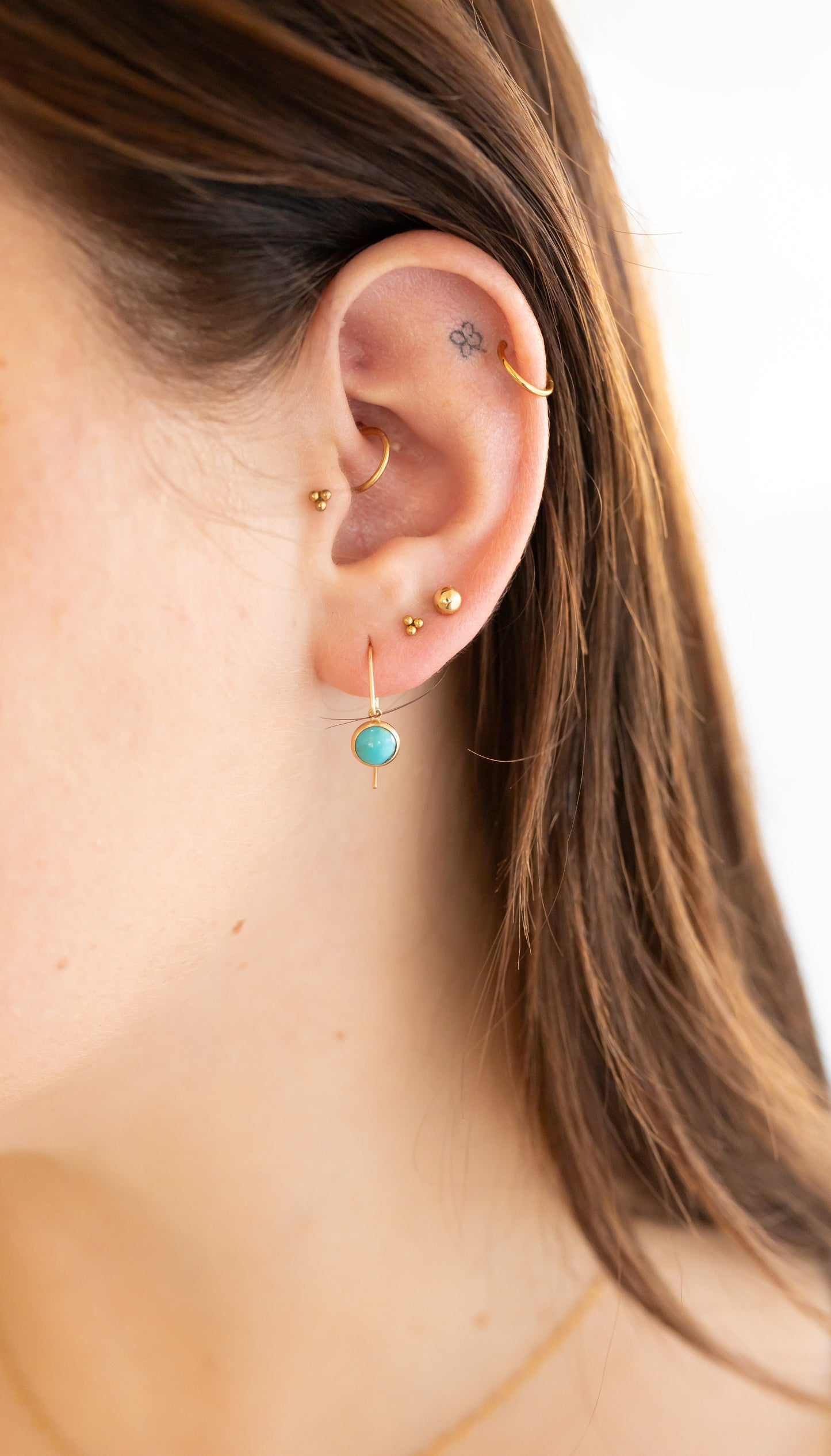 Turquoise Earwire