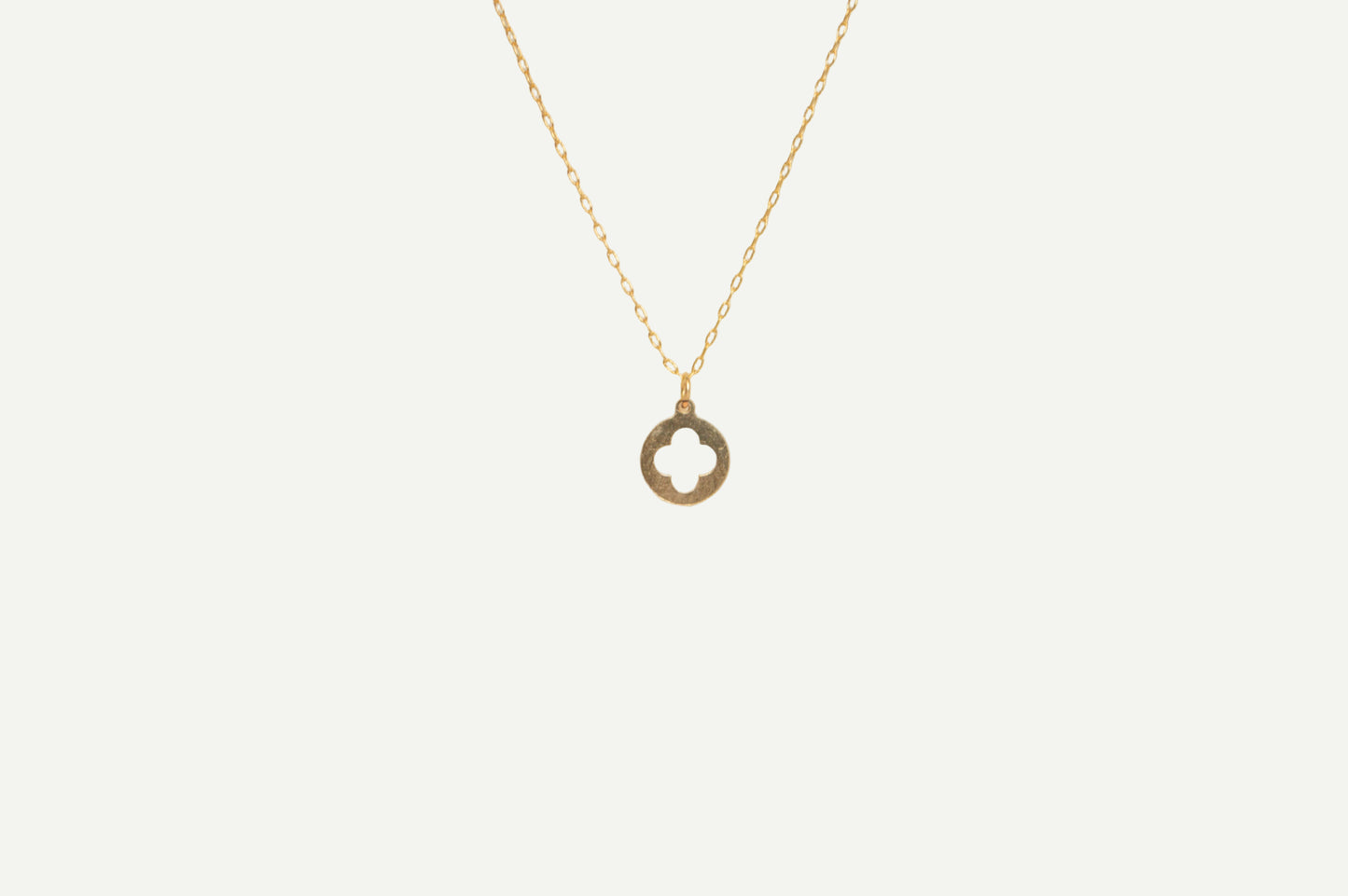 Clover Silhouette Necklace