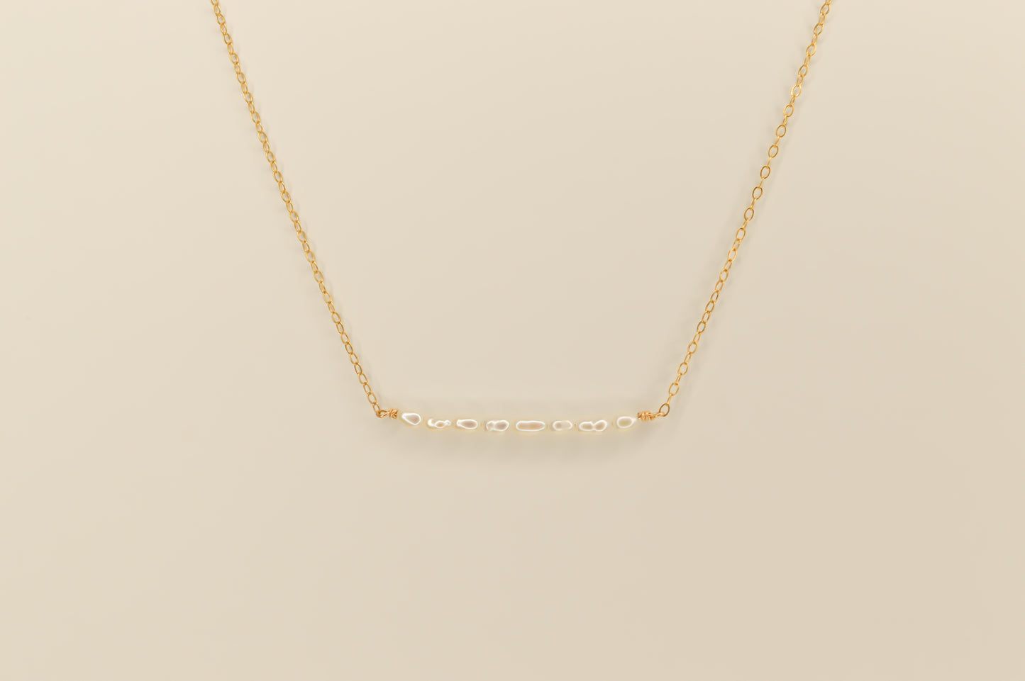 Pearl Bar Necklace