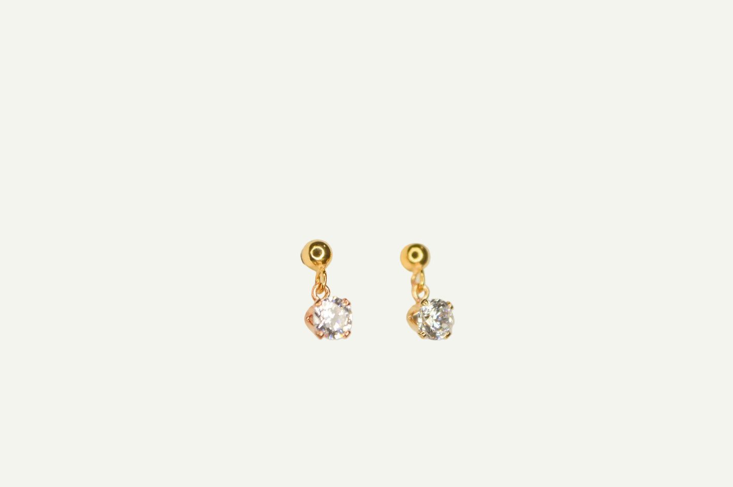 Golden Glow studs
