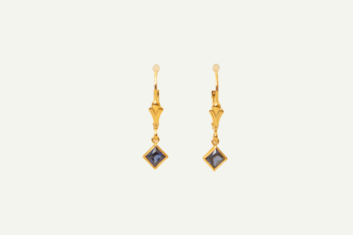 Sapphire Duchess Hoops