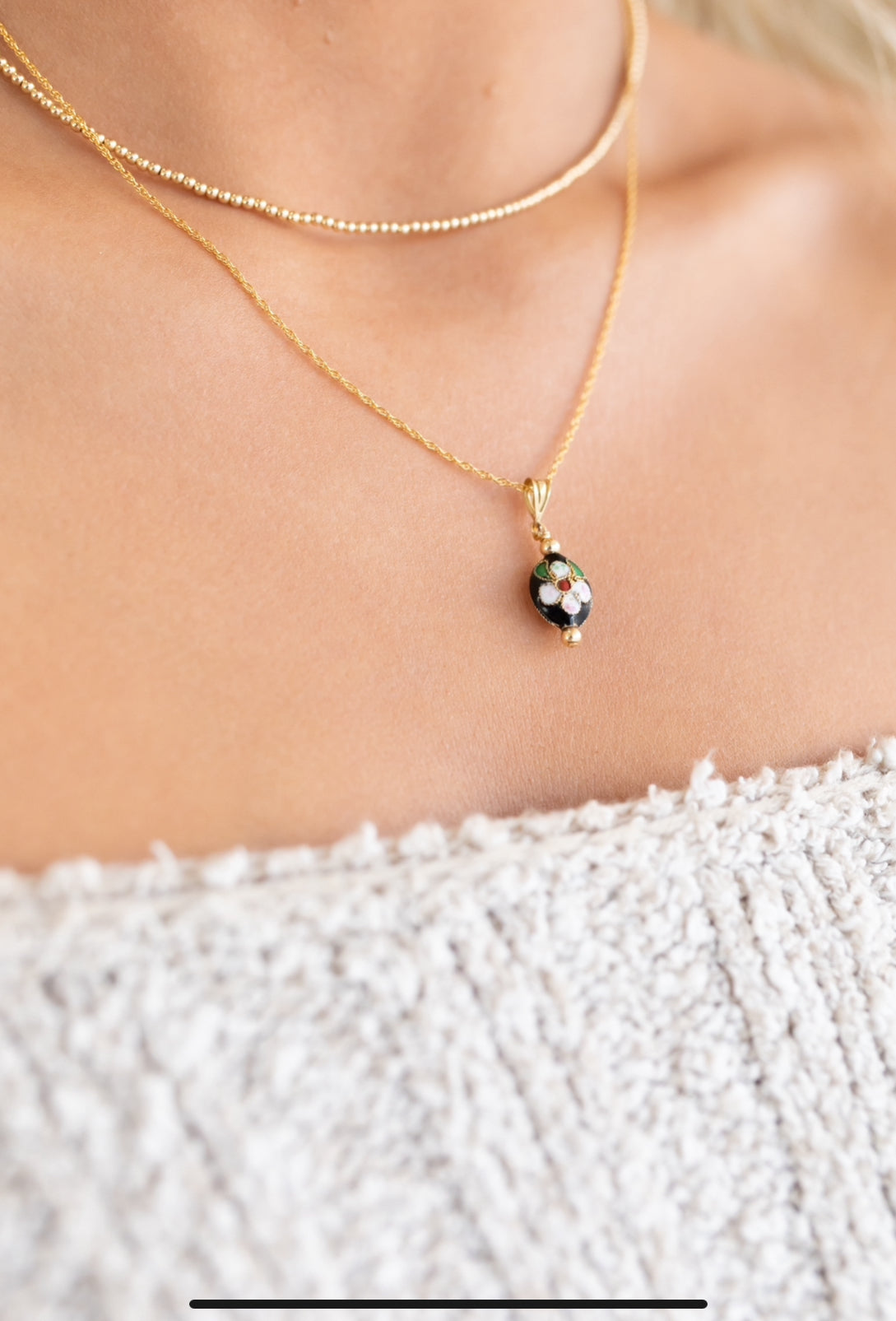 Midnight Bloom Necklace
