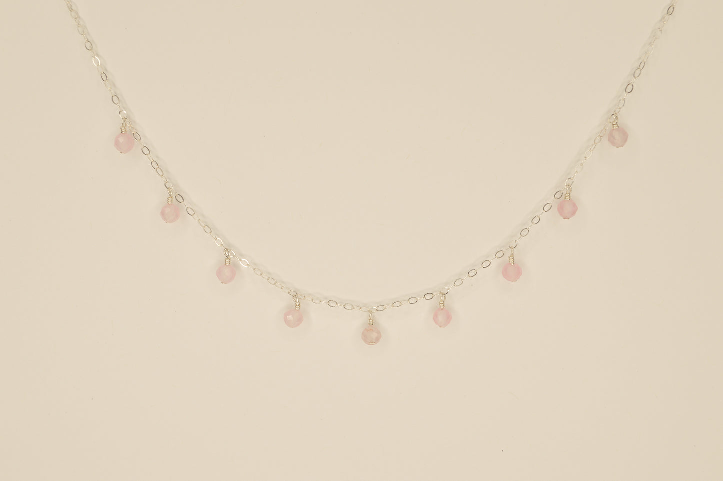 Princess Rose Quartz Necklace