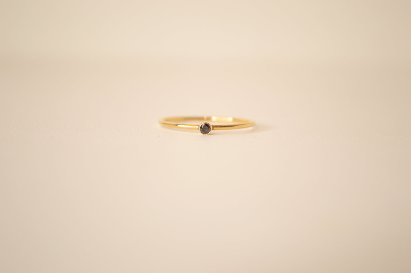Tiny Onyx Ring