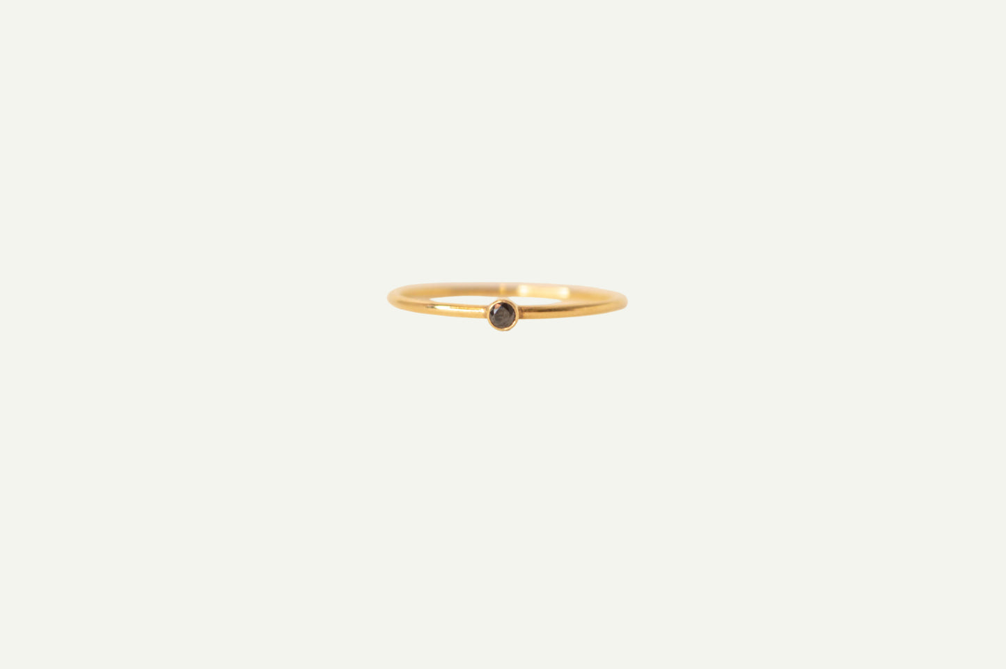 Tiny Onyx Ring