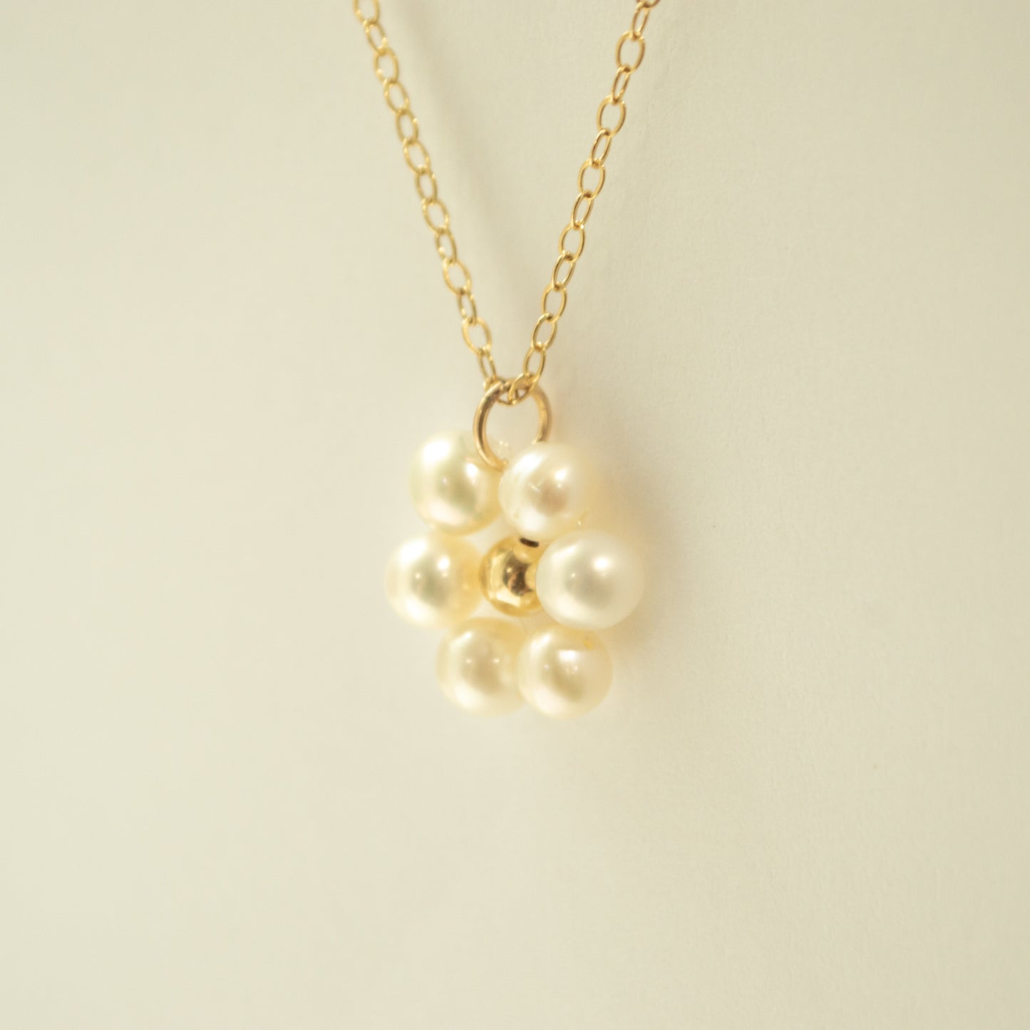Pearl Petal Necklace