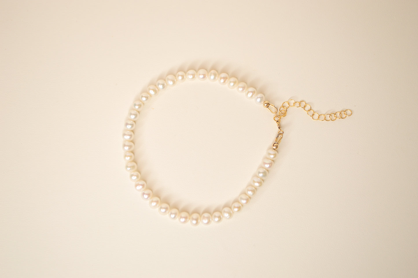 Round Pearl Anklet