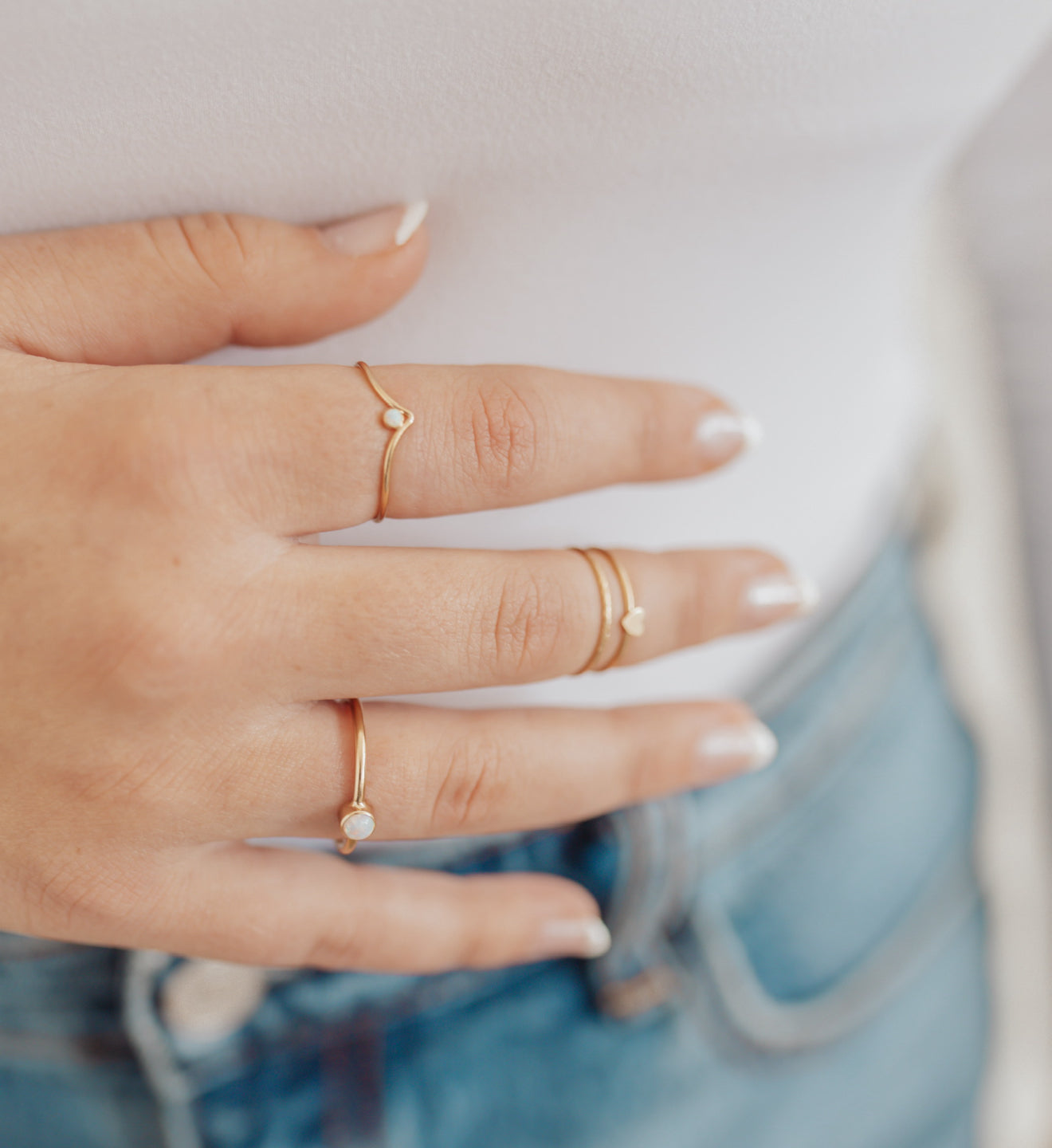 Opal Tiara Ring