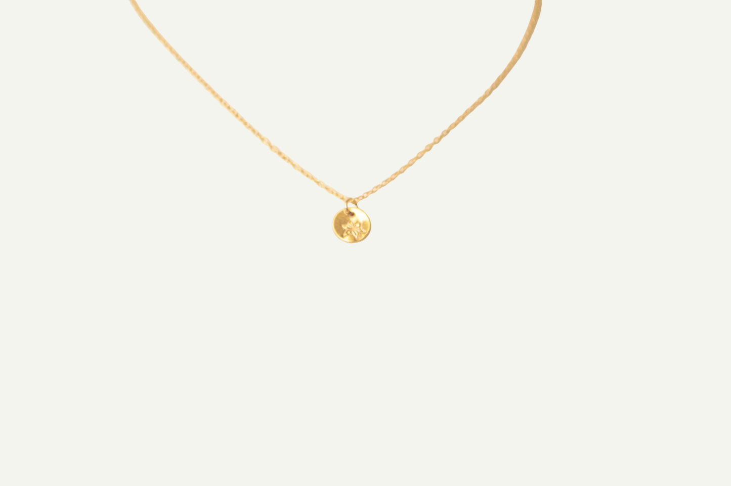 Dainty Birthflower Necklace