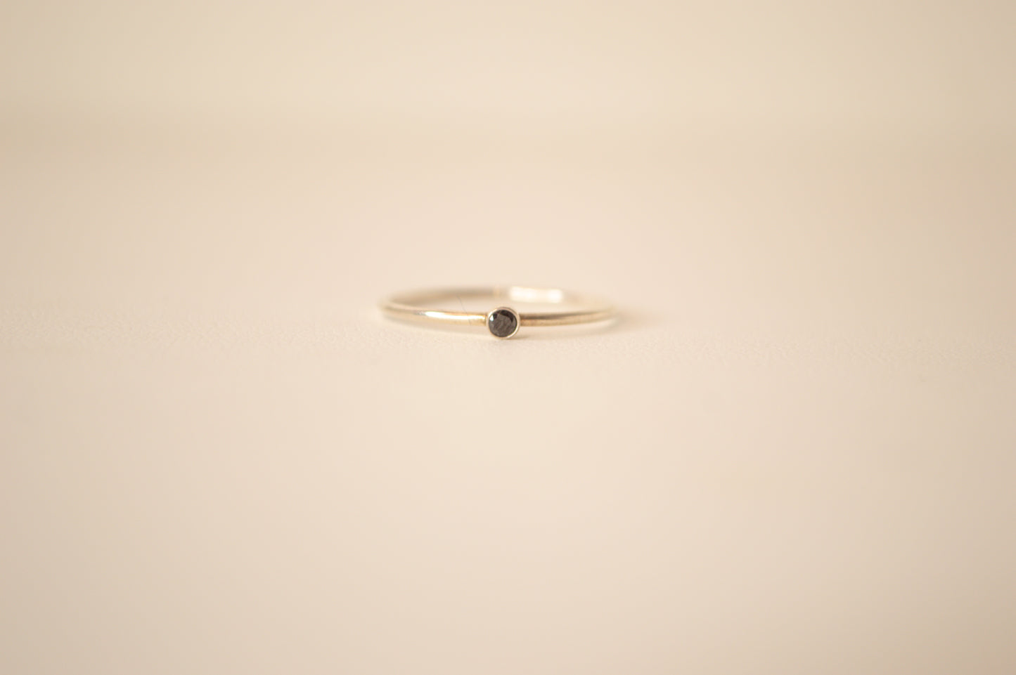 Tiny Onyx Ring