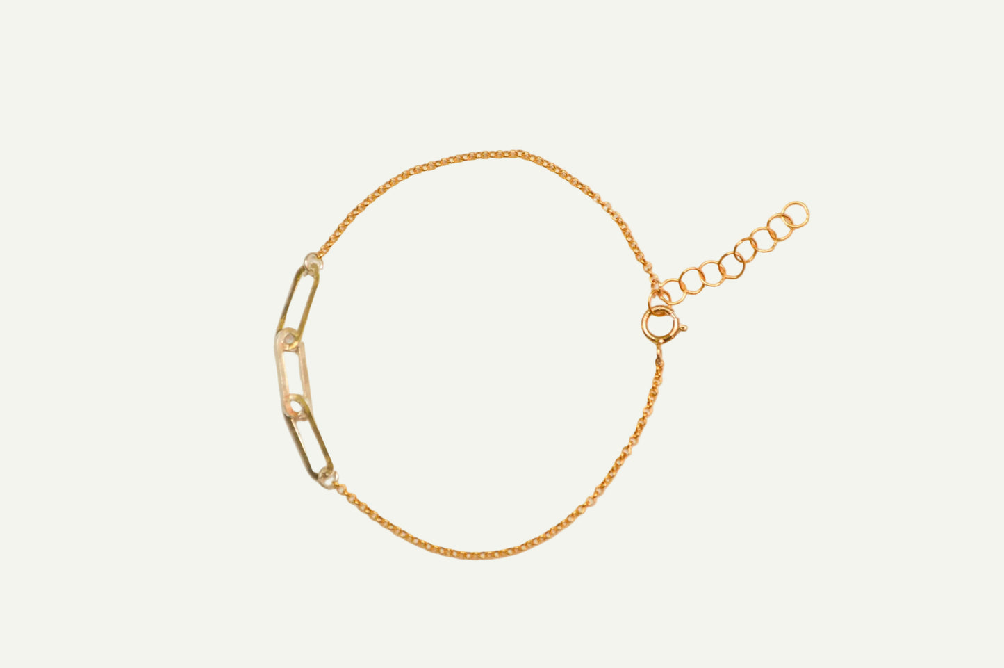 2 Tone Link Bracelet