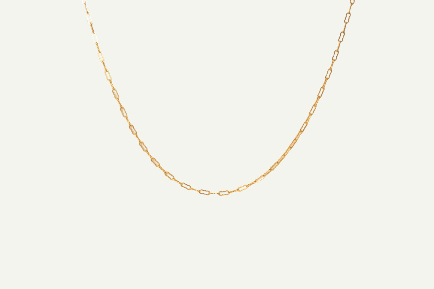 Scallop Chain Necklace