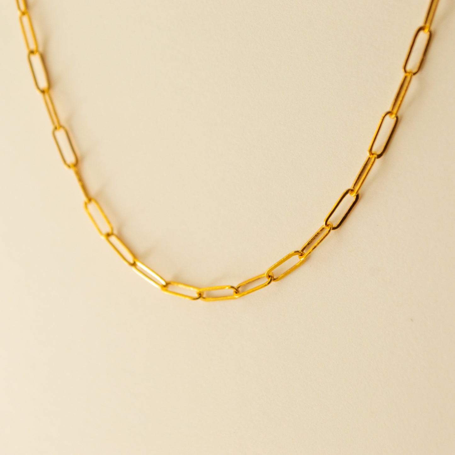 Small Paperclip Necklace