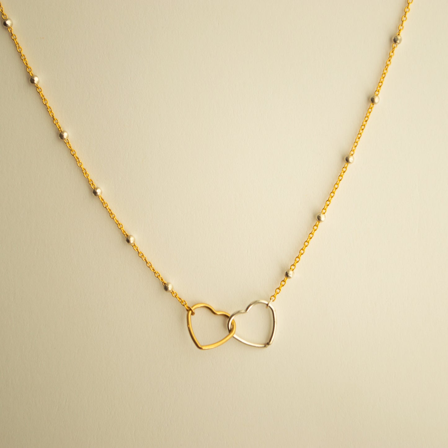 Interlinked Heart Necklace